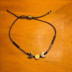 Cast of Stones: Triple Moon Bracelet- Deep Purple